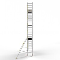MAANDDEAL: Panthera PRO met enkele voorloopleuning 75x305x8,2m werkhoogte carbon vloer