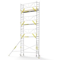MAANDDEAL: Panthera PRO met enkele voorloopleuning 75x305x9,2m werkhoogte carbon vloer
