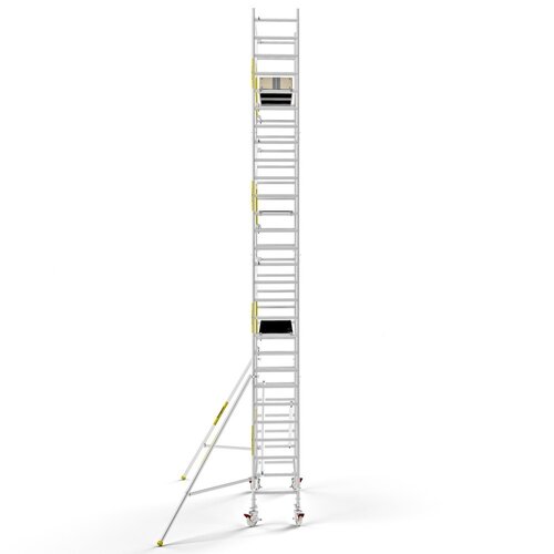 MAANDDEAL: Panthera PRO met enkele voorloopleuning 75x305x9,2m werkhoogte carbon vloer