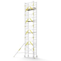 MAANDDEAL: Panthera PRO met enkele voorloopleuning 90x185x10,2m werkhoogte carbon vloer