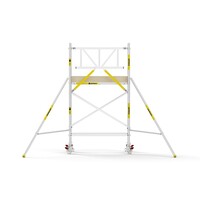 MAANDDEAL: Panthera PRO met enkele voorloopleuning 90x185x4,2m werkhoogte