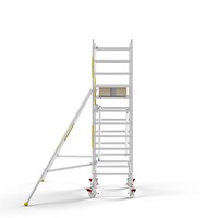 MAANDDEAL: Panthera PRO met enkele voorloopleuning 90x185x4,2m werkhoogte