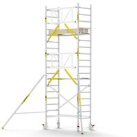 MAANDDEAL: Panthera PRO met enkele voorloopleuning 90x185x6,2m werkhoogte