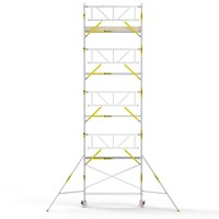 MAANDDEAL: Panthera PRO met enkele voorloopleuning 90x245x10,2m werkhoogte carbon vloer