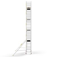 MAANDDEAL: Panthera PRO met enkele voorloopleuning 90x245x10,2m werkhoogte carbon vloer