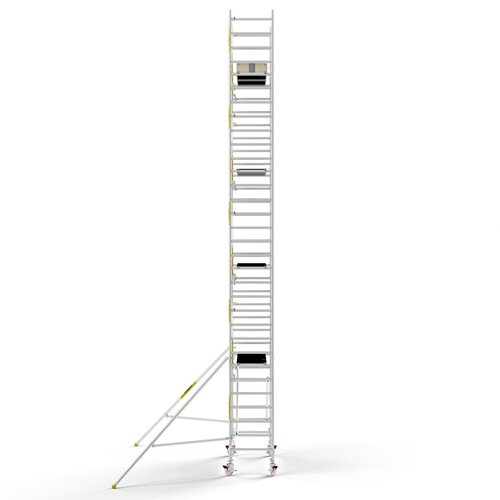 MAANDDEAL: Panthera PRO met enkele voorloopleuning 90x245x10,2m werkhoogte carbon vloer