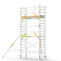 MAANDDEAL: Panthera PRO met enkele voorloopleuning 90x245x6,2m werkhoogte