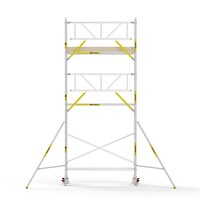 MAANDDEAL: Panthera PRO met enkele voorloopleuning 90x245x7,2m werkhoogte