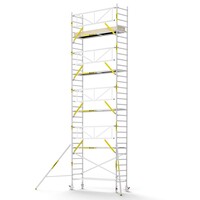 MAANDDEAL: Panthera PRO met enkele voorloopleuning 90x305x10,2m werkhoogte carbon vloer