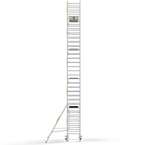 MAANDDEAL: Panthera PRO met enkele voorloopleuning 90x305x10,2m werkhoogte carbon vloer