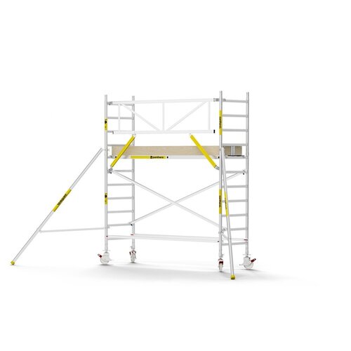 MAANDDEAL: Panthera PRO met enkele voorloopleuning 90x305x4,2m werkhoogte