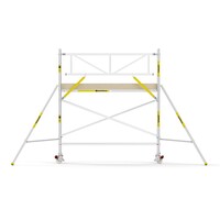 MAANDDEAL: Panthera PRO met enkele voorloopleuning 90x305x4,2m werkhoogte carbon vloer