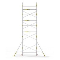 Panthera Basic geschoord rolsteiger 135x245x10,2m werkhoogte