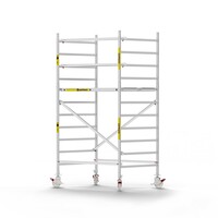 Panthera Basic geschoord rolsteiger carbon vloer 135x185x4,2m werkhoogte