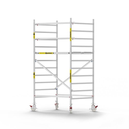 Panthera Basic geschoord rolsteiger carbon vloer 135x185x4,2m werkhoogte