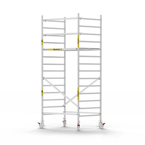 Panthera Basic geschoord rolsteiger carbon vloer 135x185x5,2m werkhoogte