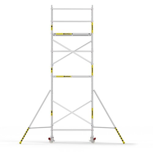 Panthera Basic geschoord rolsteiger carbon vloer 135x185x7,2m werkhoogte