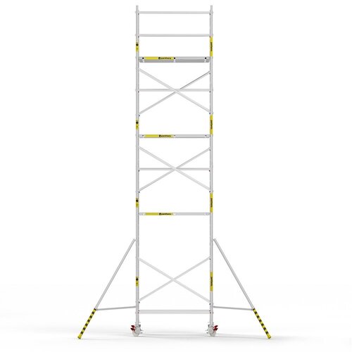 Panthera Basic geschoord rolsteiger carbon vloer 135x185x9,2m werkhoogte