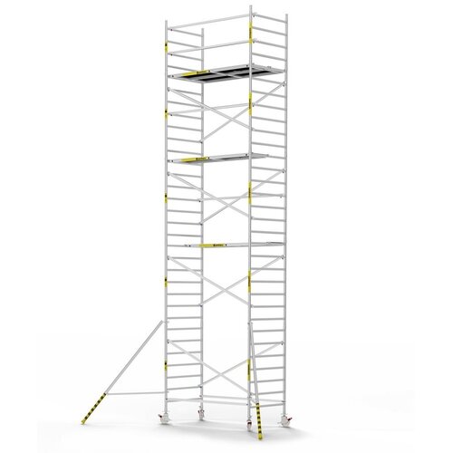 Panthera Basic geschoord rolsteiger carbon vloer 135x245x10,2m werkhoogte