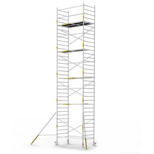 Panthera Basic geschoord rolsteiger carbon vloer 135x245x11,2m werkhoogte