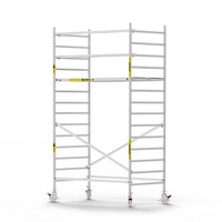 Panthera Basic geschoord rolsteiger carbon vloer 135x245x5,2m werkhoogte