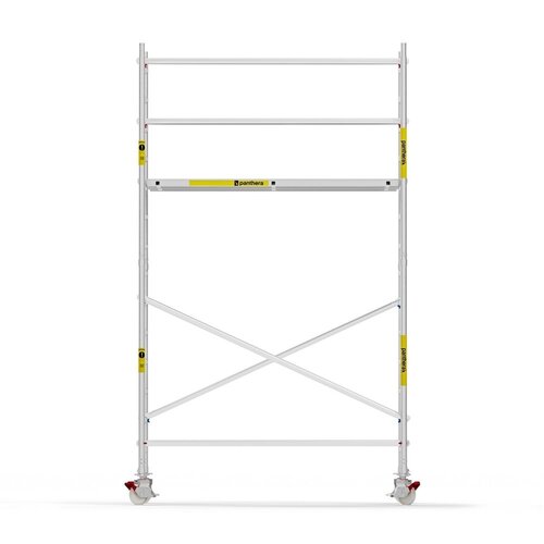 Panthera Basic geschoord rolsteiger carbon vloer 135x245x5,2m werkhoogte