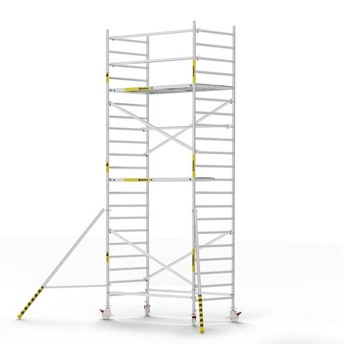 Panthera Basic geschoord rolsteiger carbon vloer 135x245x7,2m werkhoogte