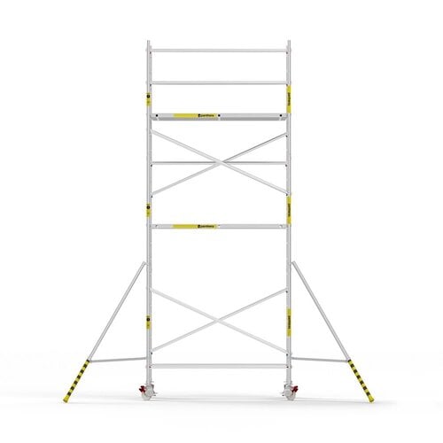 Panthera Basic geschoord rolsteiger carbon vloer 135x245x7,2m werkhoogte