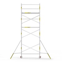 Panthera Basic geschoord rolsteiger carbon vloer 135x245x8,2m werkhoogte