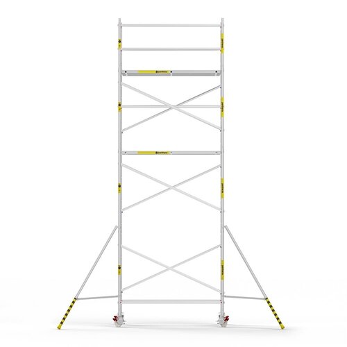 Panthera Basic geschoord rolsteiger carbon vloer 135x245x8,2m werkhoogte