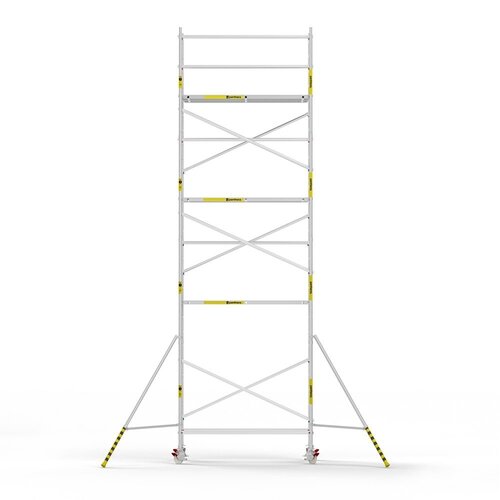 Panthera Basic geschoord rolsteiger carbon vloer 135x245x9,2m werkhoogte