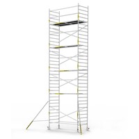 Panthera Basic geschoord rolsteiger carbon vloer 135x305x11,2m werkhoogte