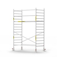 Panthera Basic geschoord rolsteiger carbon vloer 135x305x5,2m werkhoogte