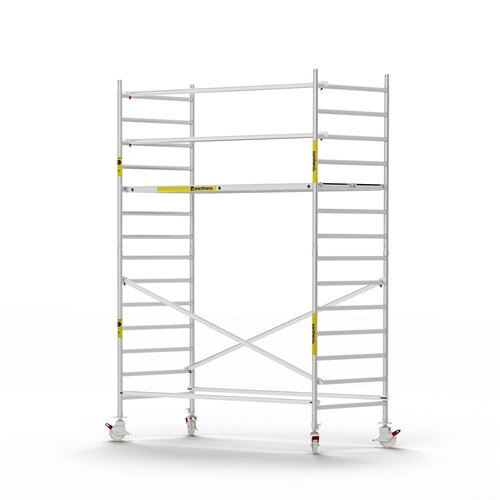 Panthera Basic geschoord rolsteiger carbon vloer 135x305x5,2m werkhoogte