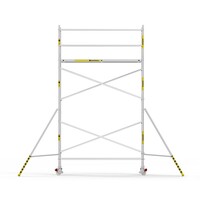 Panthera Basic geschoord rolsteiger carbon vloer 135x305x6,2m werkhoogte