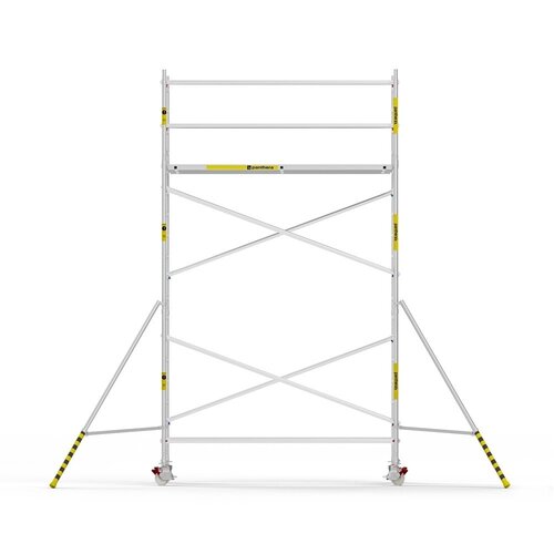 Panthera Basic geschoord rolsteiger carbon vloer 135x305x6,2m werkhoogte
