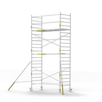 Panthera Basic geschoord rolsteiger carbon vloer 135x305x7,2m werkhoogte