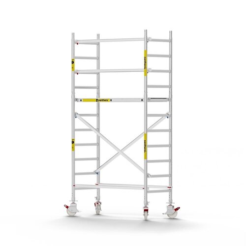 Panthera Basic geschoord rolsteiger carbon vloer 75x185x4,2m werkhoogte