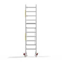 Panthera Basic geschoord rolsteiger carbon vloer 75x185x4,2m werkhoogte