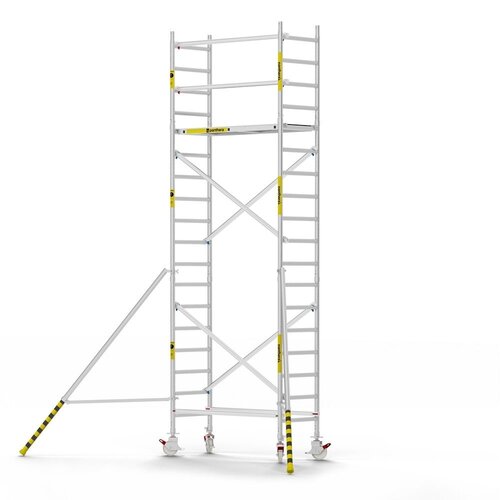 Panthera Basic geschoord rolsteiger carbon vloer 75x185x6,2m werkhoogte