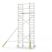 Panthera Basic geschoord rolsteiger carbon vloer 90x185x6,2m werkhoogte