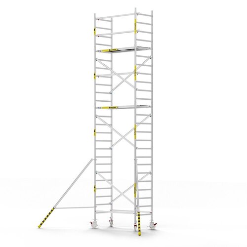 Panthera Basic geschoord rolsteiger carbon vloer 90x185x8,2m werkhoogte