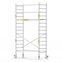 Panthera Basic geschoord rolsteiger carbon vloer 90x245x5,2m werkhoogte