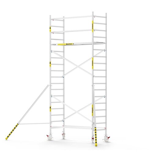 Panthera Basic geschoord rolsteiger carbon vloer 90x245x6,2m werkhoogte