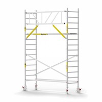 Panthera Basic met voorloopleuning rolsteiger 90x305x5,2m werkhoogte