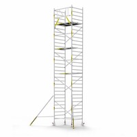 Panthera Basic met voorloopleuning rolsteiger carbon vloer 135x185x10,2m werkhoogte