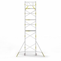 Panthera Basic met voorloopleuning rolsteiger carbon vloer 135x185x10,2m werkhoogte