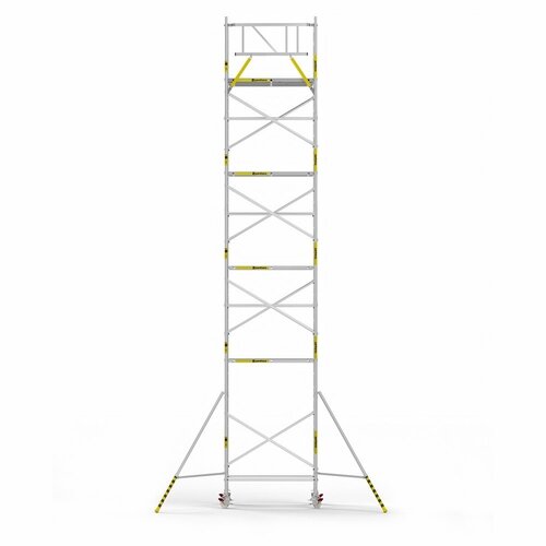 Panthera Basic met voorloopleuning rolsteiger carbon vloer 135x185x11,2m werkhoogte