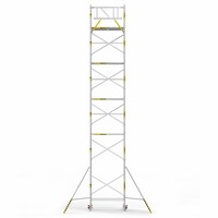 Panthera Basic met voorloopleuning rolsteiger carbon vloer 135x185x12,2m werkhoogte