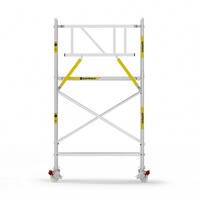Panthera Basic met voorloopleuning rolsteiger carbon vloer 135x185x4,2m werkhoogte